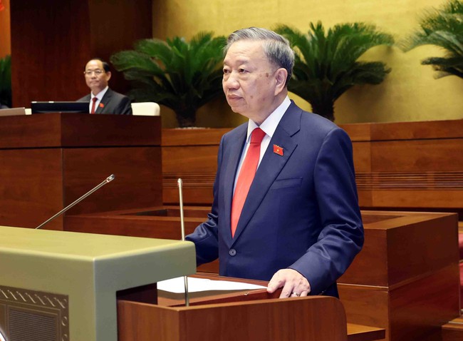 Đồng chí Tô Lâm được bầu giữ chức Chủ tịch nước CHXHCN Việt Nam - Ảnh 6.