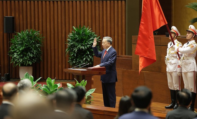 Đồng chí Tô Lâm được bầu giữ chức Chủ tịch nước CHXHCN Việt Nam - Ảnh 3.