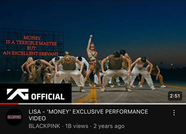 Lisa Blackpink là nghệ sĩ solo K-pop đầu tiên có bài hát vượt 1 tỷ lượt xem trên cả YouTube và Spotify - Ảnh 2.