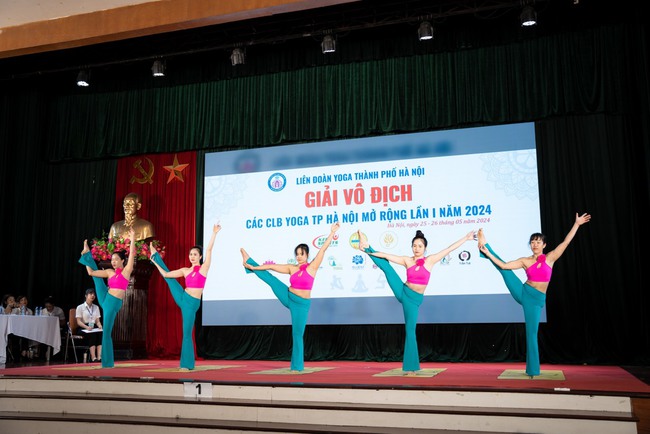 Kết thúc thành công giải vô địch các CLB yoga Hà Nội mở rộng 2024 - Ảnh 4.
