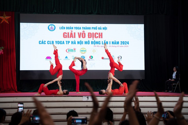 Kết thúc thành công giải vô địch các CLB yoga Hà Nội mở rộng 2024 - Ảnh 5.