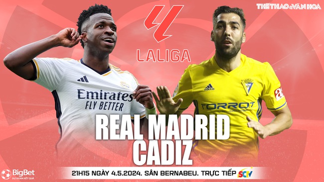 Nhận định bóng đá Real Madrid vs Cadiz (21h15, 4/5), vòng 34 La Liga - Ảnh 2.