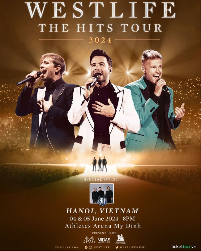 Westlife bất ngờ trở lại Việt Nam, fan rủ nhau canh vé ngày 13/5 - Ảnh 1.