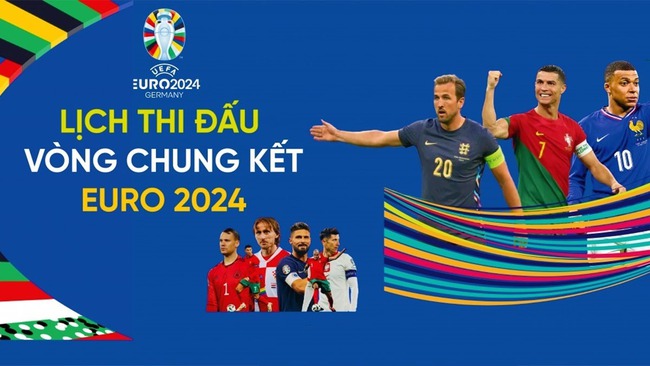 Lịch thi đấu chi tiết VCK EURO 2024 - Lịch phát sóng trực tiếp giải vô địch châu Âu 2024 - Ảnh 3.