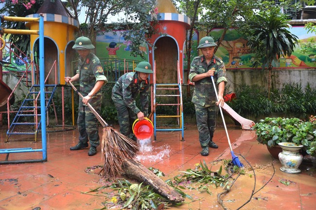 Mực nước sông Gâm tiếp tục lên, Hà Giang chủ động ứng phó nguy cơ ngập lụt - Ảnh 2.