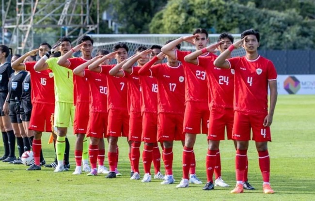 Đội trẻ Indonesia tham dự giải giao hữu toàn 'hàng khủng' tại Pháp, nhận kết cục cay đắng - Ảnh 3.