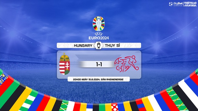 Nhận định bóng đá Hungary vs Thụy Sĩ (20h00, 15/6), vòng bảng EURO 2024 - Ảnh 13.