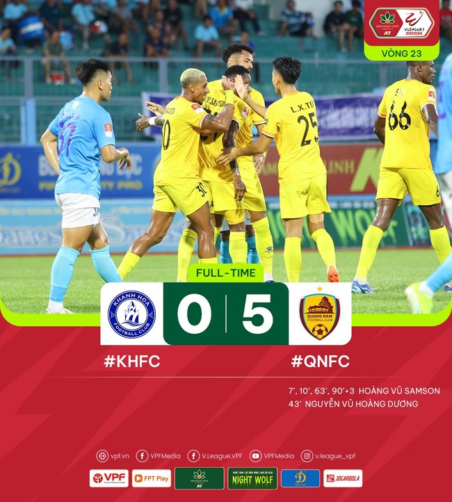 Quả bóng vàng Việt Nam ngồi dự bị, đội nhà có trận đấu quả cảm với 10 người; CLB của Đình Bắc thắng 5-0 - Ảnh 2.
