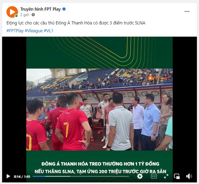 Được treo thưởng 1 tỷ, đội bóng Việt Nam chiến thắng với siêu phẩm vô lê, cuộc đua trụ hạng V-League trở nên khó lường - Ảnh 2.