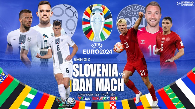 Nhận định bóng đá Slovenia vs Đan Mạch (23h00, 16/6), vòng bảng EURO 2024 - Ảnh 1.