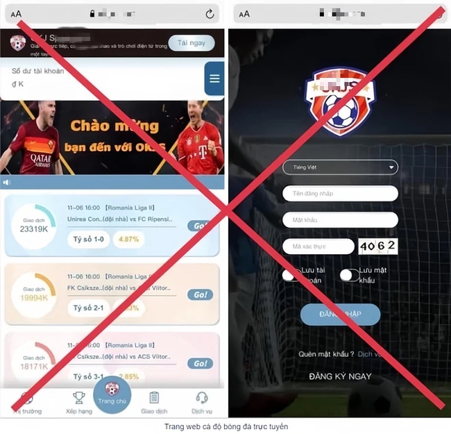 Tội phạm lập website dụ dỗ người chơi cá độ bóng đá mùa EURO 2024, công an Thái Bình cảnh báo - Ảnh 1.