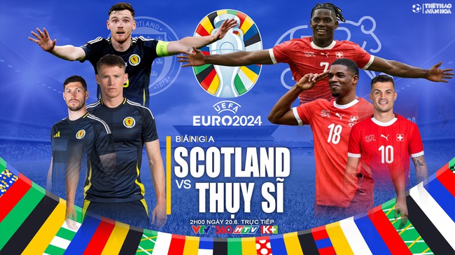 Nhận định bóng đá Scotland vs Thụy Sỹ (02h00, 20/6), vòng bảng EURO 2024 - Ảnh 1.