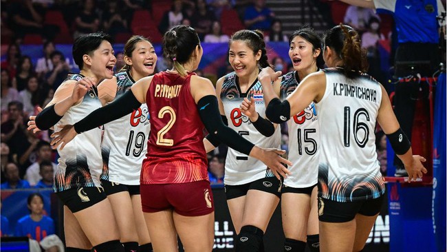 Thái Lan đụng độ ứng viên số 1 cho chức vô địch ở tứ kết giải bóng chuyền nữ VNL 2024 - Ảnh 1.