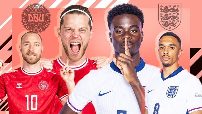 TRỰC TIẾP bóng đá VTV5 VTV6: Anh vs Đan Mạch (23h00 hôm nay), vòng bảng EURO 2024 - Ảnh 4.