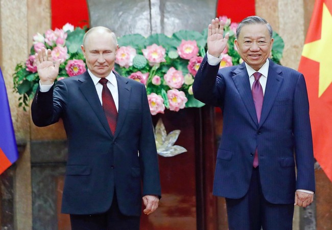 Chủ tịch nước Tô Lâm hội đàm với Tổng thống Liên bang Nga Vladimir Putin - Ảnh 5.