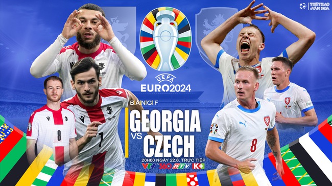 Nhận định bóng đá Georgia vs Séc (20h00, 22/6), vòng bảng EURO 2024 - Ảnh 1.