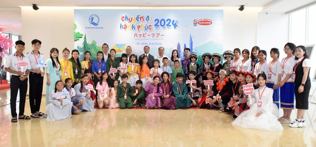 Công ty Acecook VIệt Nam tiếp tục lan tỏa hạnh phúc xã hội với chương trình chuyến đi hạnh phúc lần thứ 2 - Ảnh 1.