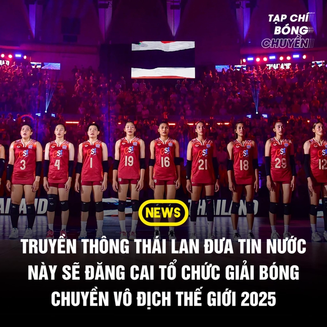 ĐT bóng chuyền nữ Việt Nam có cơ hội lịch sử tham dự và tổ chức giải thế giới nhờ... Thái Lan, CĐV chờ thông báo của Liên đoàn quốc tế - Ảnh 1.