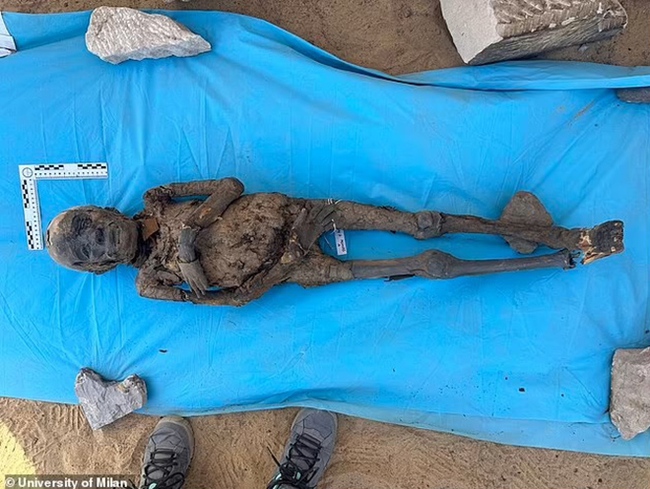 'Thành phố của người chết' ẩn giấu hơn 300 ngôi mộ chứa xác ướp gia đình được phát hiện ở Ai Cập - Ảnh 2.