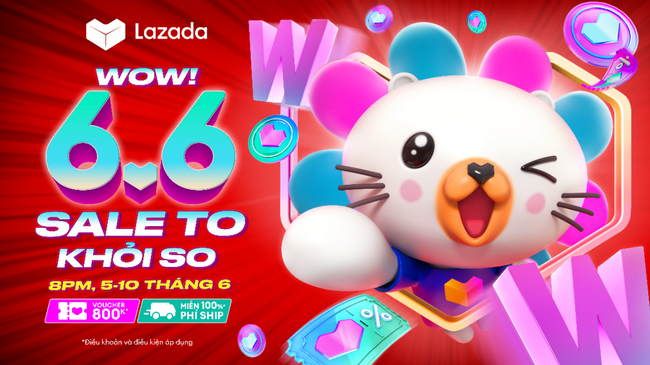 Lazada &quot;khấy động mùa Hè với Lễ hội mua sắm 6.6 - Ảnh 1.