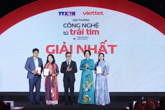 32 tác phẩm đoạt Giải thưởng 'Công nghệ từ trái tim – Technology with heart' - Ảnh 1.