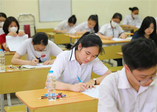 Kỳ thi tuyển sinh lớp 10 tại Hà Nội: Đảm bảo an ninh, an toàn, thuận lợi cho thí sinh - Ảnh 1.