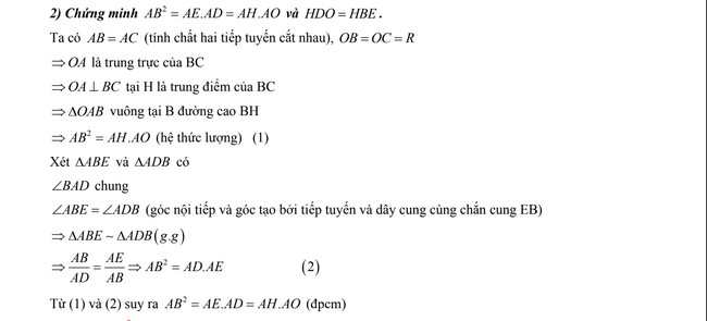 Đáp án đề thi môn Toán vào lớp 10 THPT tại Hà Nội chính xác - Ảnh 8.