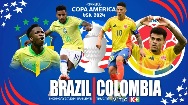 Nhận định bóng đá Brazil vs Colombia (09h00, 3/7), vòng bảng Copa America - Ảnh 1.
