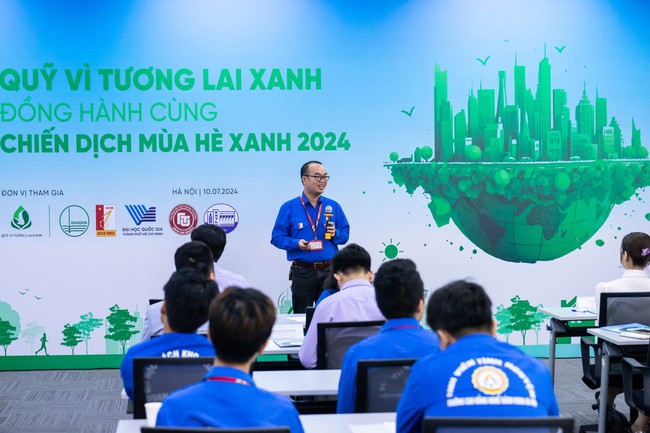 Quỹ Vì tương lai xanh đồng hành cùng chiến dịch mùa hè xanh 2024 - Ảnh 2.