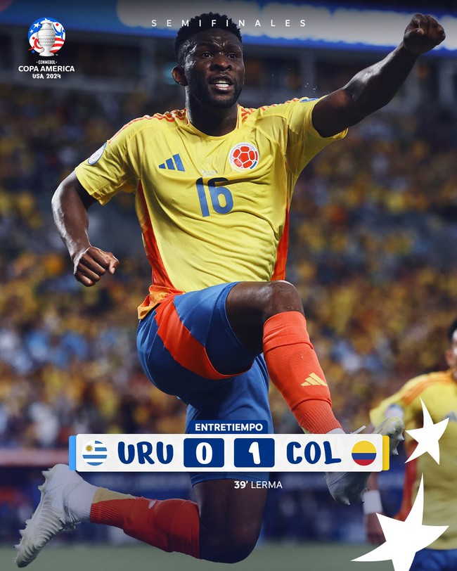 TRỰC TIẾP bóng đá Uruguay vs Colombia, bán kết Copa America 2024: Thẻ đỏ bất ngờ - Ảnh 4.