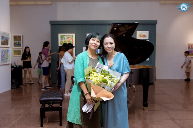 Khoảnh khắc đáng nhớ tại buổi trưng bày tranh thiếu nhi &quot;Nơi trú ẩn&quot; - Ảnh 3.