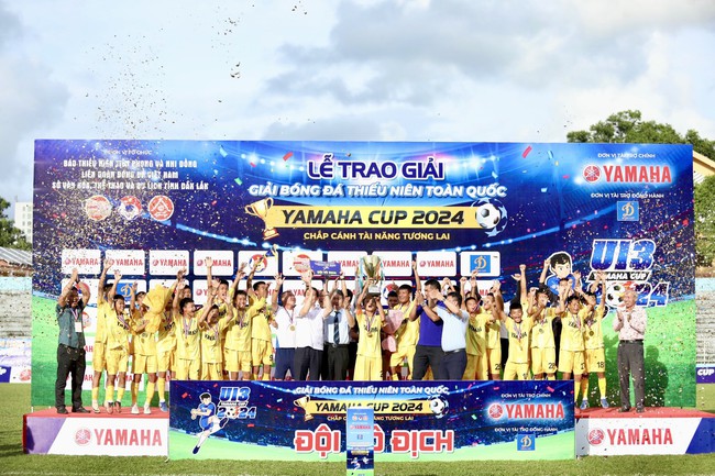 Giải U13 toàn quốc Yamaha Cup 2024: SLNA bảo vệ thành công ngôi vô địch - Ảnh 2.