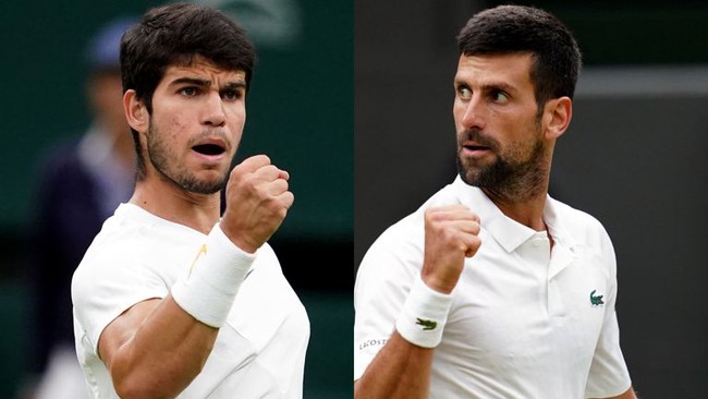 Alcaraz được đánh giá cao hơn Djokovic ở chung kết Wimbledon 2024 nhờ sức trẻ