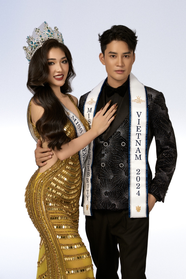 Cận nhan sắc 2 đại diện Việt Nam tại Miss & Mister Celebrity International 2024 - Ảnh 6.