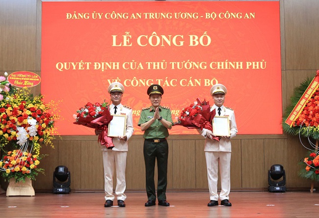 Công bố quyết định bổ nhiệm hai Thứ trưởng Bộ Công an - Ảnh 4.