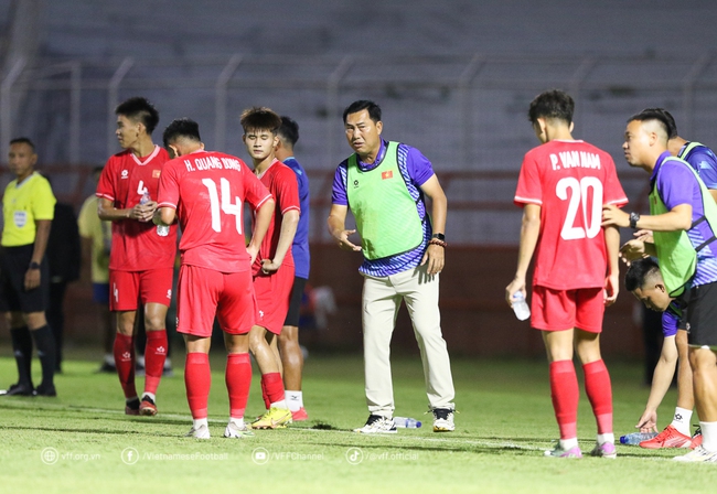 U19 Việt Nam quyết thắng U19 Úc. Ảnh: VFF