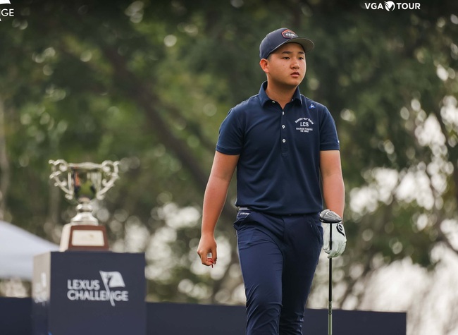 Golfer Việt Nam làm nên lịch sử, vào tứ kết US Junior Amateur 2024 - Ảnh 1.