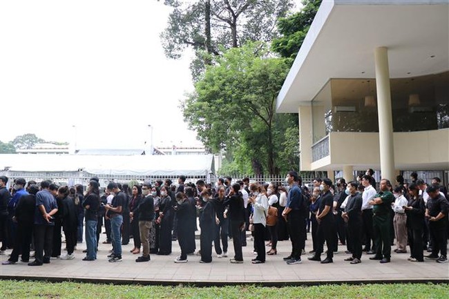 Lễ viếng Tổng Bí thư Nguyễn Phú Trọng sáng ngày 26/7 - Ảnh 5.