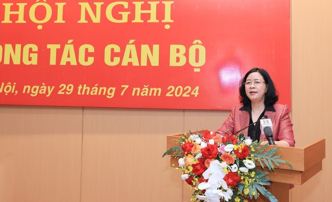 Bà Bùi Thị Minh Hoài được bầu làm Trưởng đoàn đại biểu Quốc hội thành phố Hà Nội - Ảnh 3.