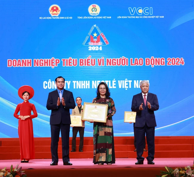 Nestlé Việt Nam lần thứ 5 được vinh danh vì người lao động - Ảnh 1.