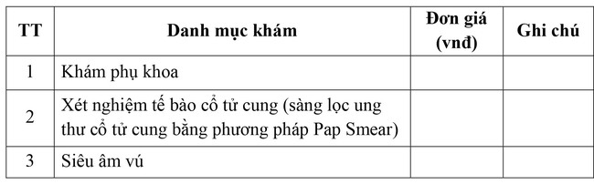 Thư mời báo giá cung cấp dịch vụ khám sức khỏe cho viên chức và người lao động năm 2024 - Ảnh 2.