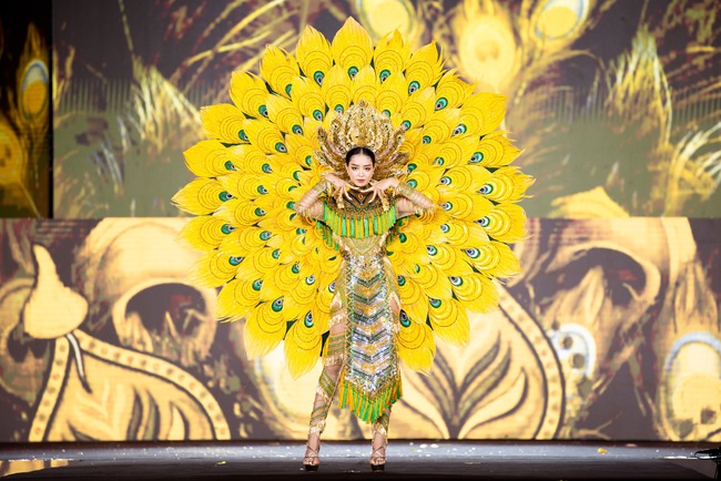 Mãn nhãn trước sân khấu hoành tráng, trang phục ấn tượng của National Costume Miss Grand Vietnam 2024 - Ảnh 4.