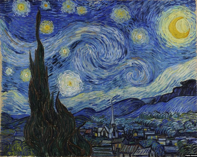 (Tin đăng thứ 7) Bức tranh &quot;Đêm đầy sao&quot; của Van Gogh được tái hiện thành công viên trên đồi Bosnia - Ảnh 6.