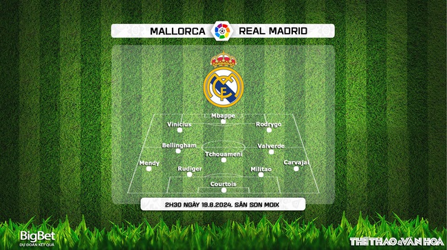 Nhận định, soi tỷ lệ Mallorca vs Real Madrid (02h30, 19/8), vòng 1 La Liga - Ảnh 3.