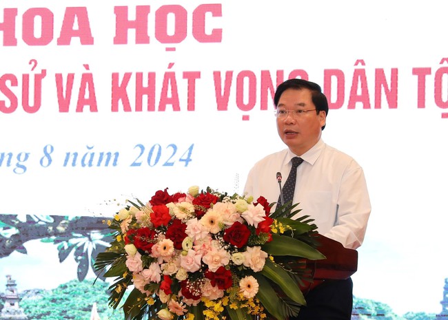 Hội thảo khoa học &quot;Đinh Tiên Hoàng: Tầm vóc lịch sử và khát vọng dân tộc&quot; - Ảnh 1.