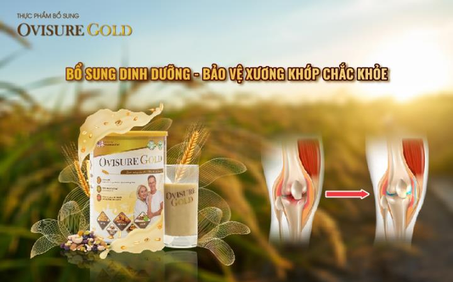 Ovisure Gold - Bí quyết chăm sóc và bảo vệ xương khớp khỏe mạnh - Ảnh 1.