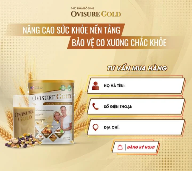 Ovisure Gold - Bí quyết chăm sóc và bảo vệ xương khớp khỏe mạnh - Ảnh 2.