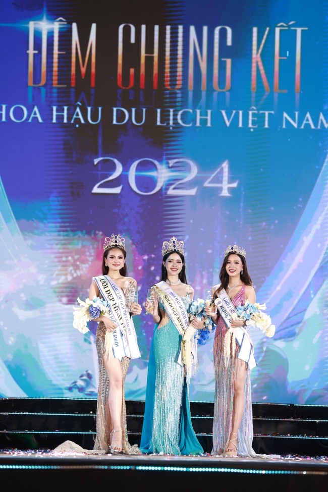 Cô gái gốc Hải Dương đăng quang Hoa hậu Du lịch Việt Nam 2024  - Ảnh 1.