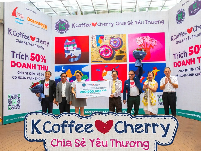 K Coffee công bố quỹ thiện nguyện ý nghĩa - Ảnh 2.