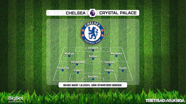 Chelsea vs Crystal Palace